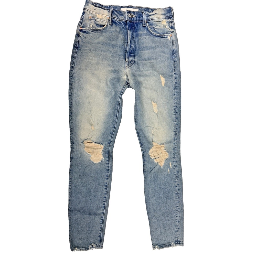 Mother Superior The super Stunner Ankle Jeans Size 27 Women's Distressed